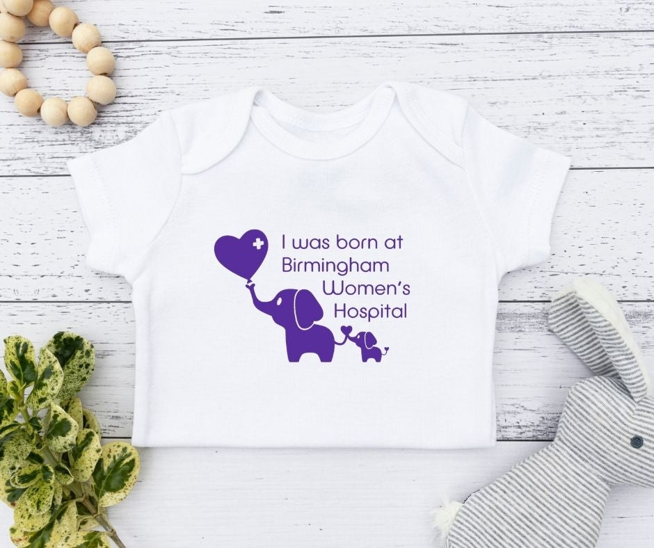 Birmingham Women's Hospital Baby Grow