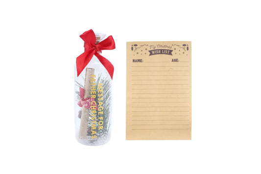 Joy To The World Christmas Wish List in Bottle*.