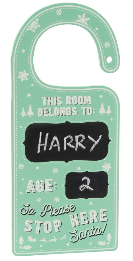 This Room Belongs To...Christmas Door Hanger*