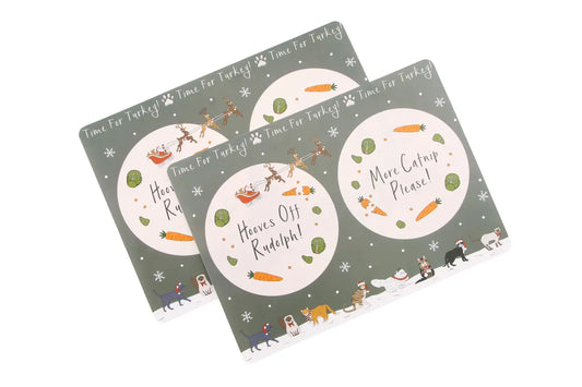 Time For Turkey! Cat Placemat!*